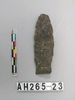 藏品(帶鋌打製石鏃)的圖片